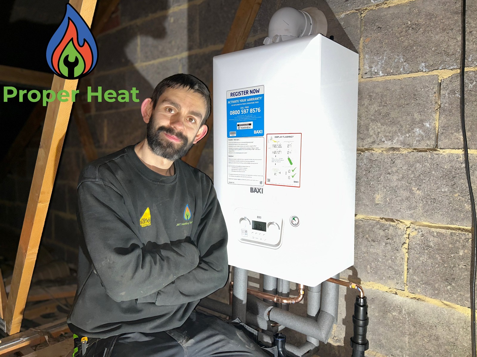 Proper Heat boiler work